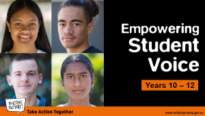 Empowering student voice - Years 10–12